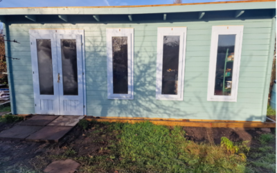 Say hello to our brand-new allotment workshop!