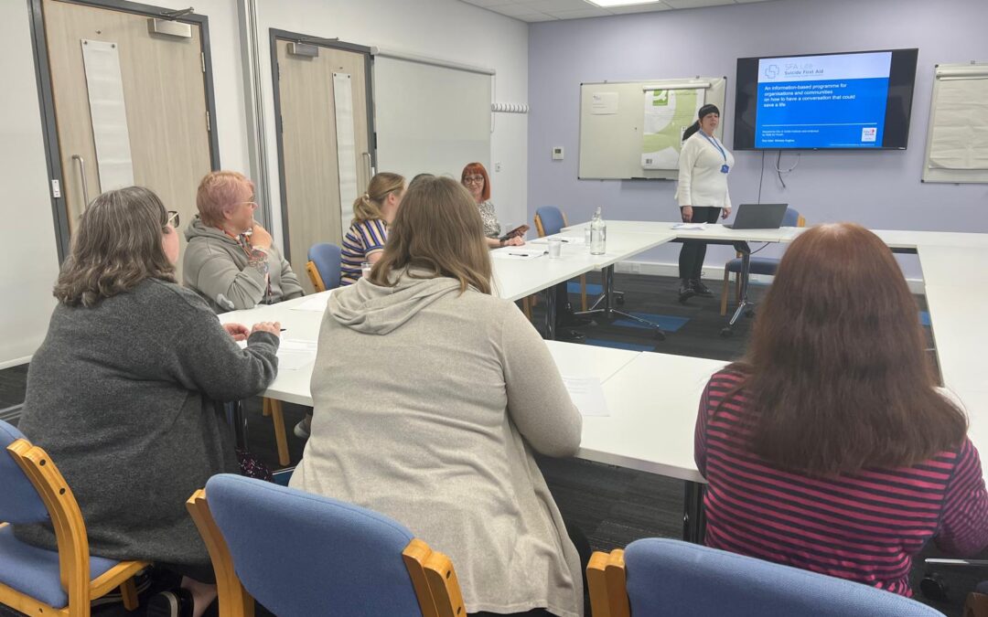 Start the conversation: the life-saving impact of Suicide First Aid training
