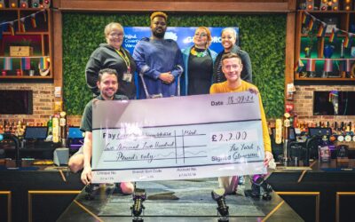 £2,200 raised for LGBTQ+ mental health support