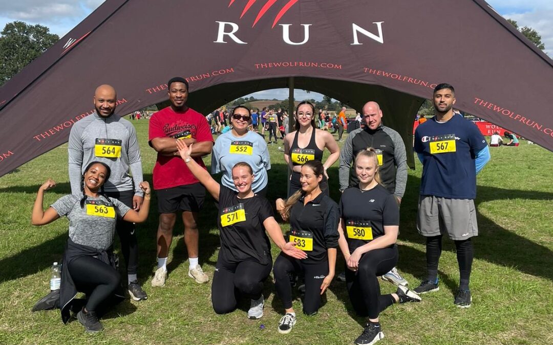 Releasing their inner howl, our supporters take on the Autumn Wolf Run