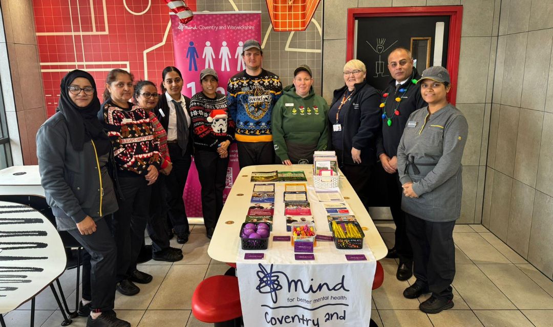Mental health on the menu at McDonald’s Canley