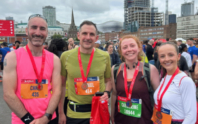 Running, retro vibes and real impact: Amplifi Europe go the extra mile for Mental Health