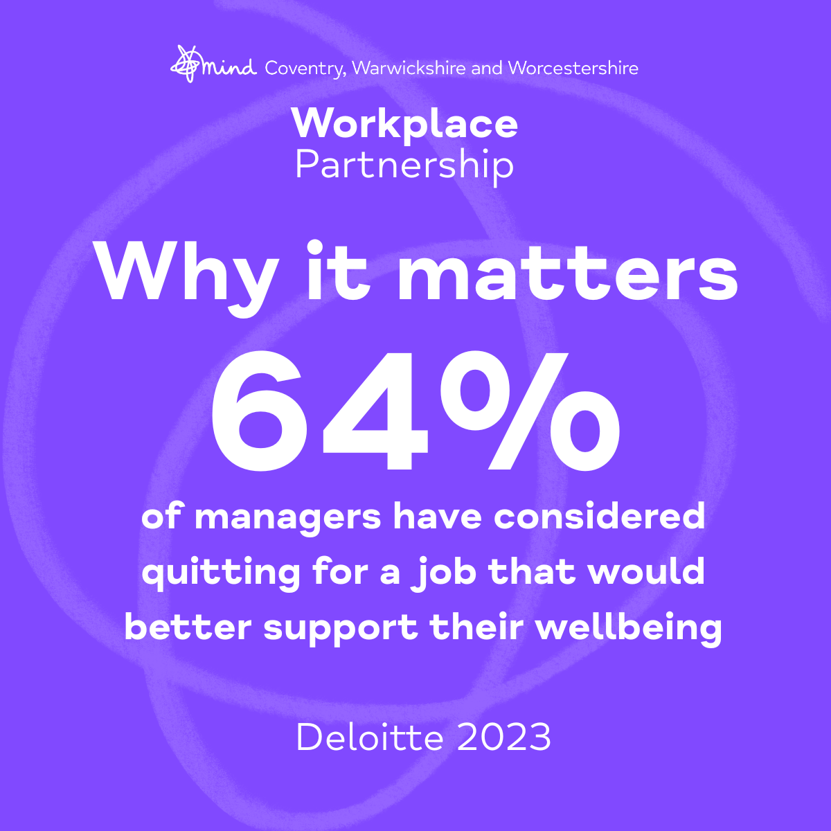 Why it matters 64% of managers have considered quitting for a job that would  better support their wellbeing