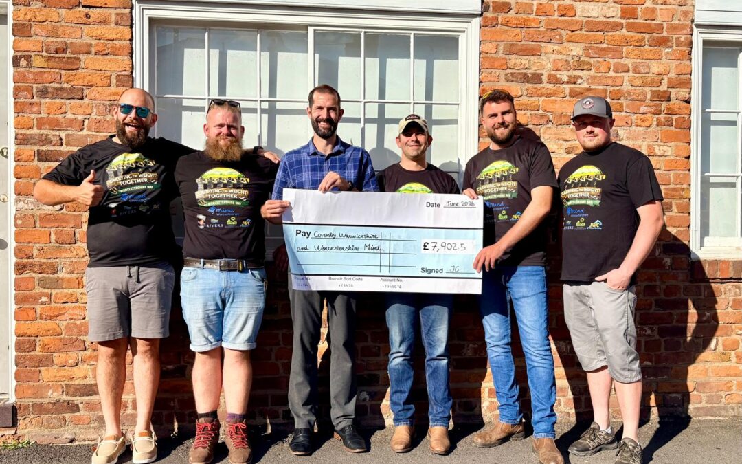 Carrying the Weight Together Raises Over £7,900 for Mental Health Support